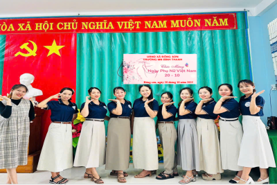 🌸🎉 HOẠT ĐỘNG CHÀO MỪNG NGÀY PHỤ NỮ VIỆT NAM 20/10 CỦA CÔ VÀ TRÒ TRƯỜNG MẦM NON BÌNH THANH 🎉🌸