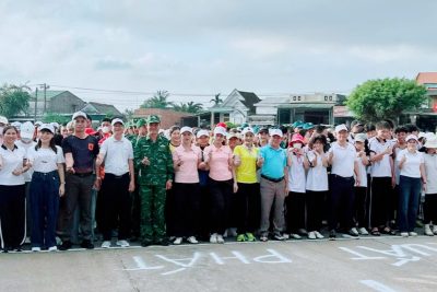 Trường Mầm non Bình Thanh đã tích cực tham gia Ngày chạy Olympic